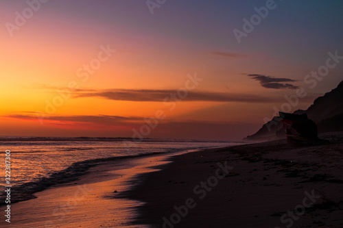 Beach sunset