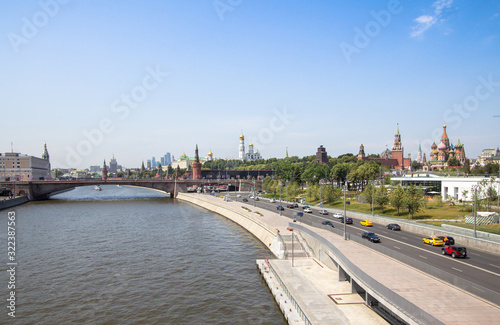 View of the Moscow across the river