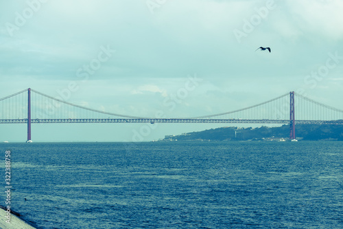 Bridge of Lisbon Portugal