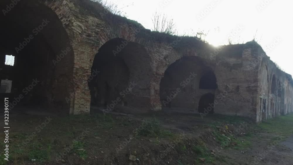 The Fortress of Brod Slavonski Brod, Croatia January 2020. Complex is from the 18th century by the Archduchy of Austria to create a defense against the Ottoman Empire. The Fortress of Brod Slavonski Brod, Croatia January 2020. Complex is from the 18th century by the Archduchy of Austria to create a defense against the Ottoman Empire.
