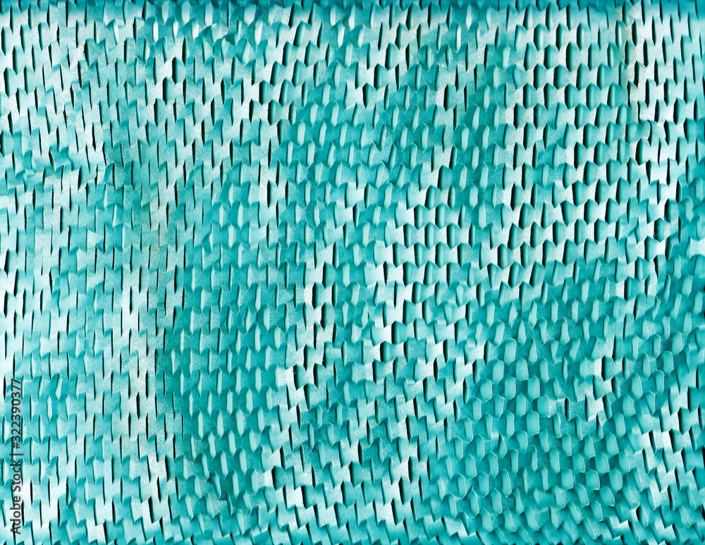 Fotografie Abstract paper texture in light blue and white