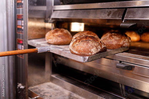 Brot in der Backstube