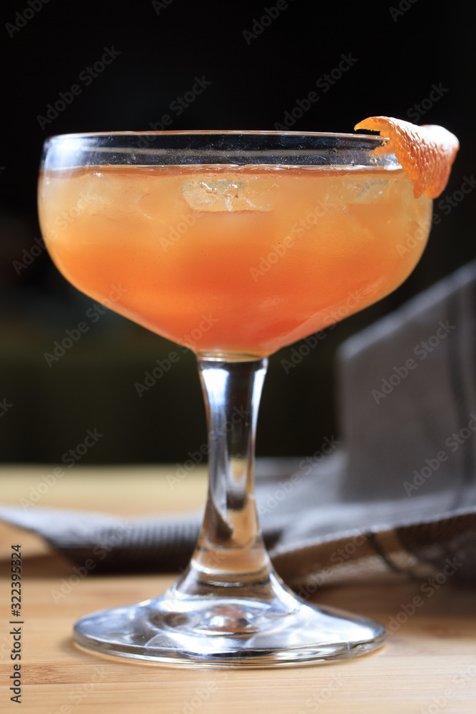 Refreshing Orange Coctail