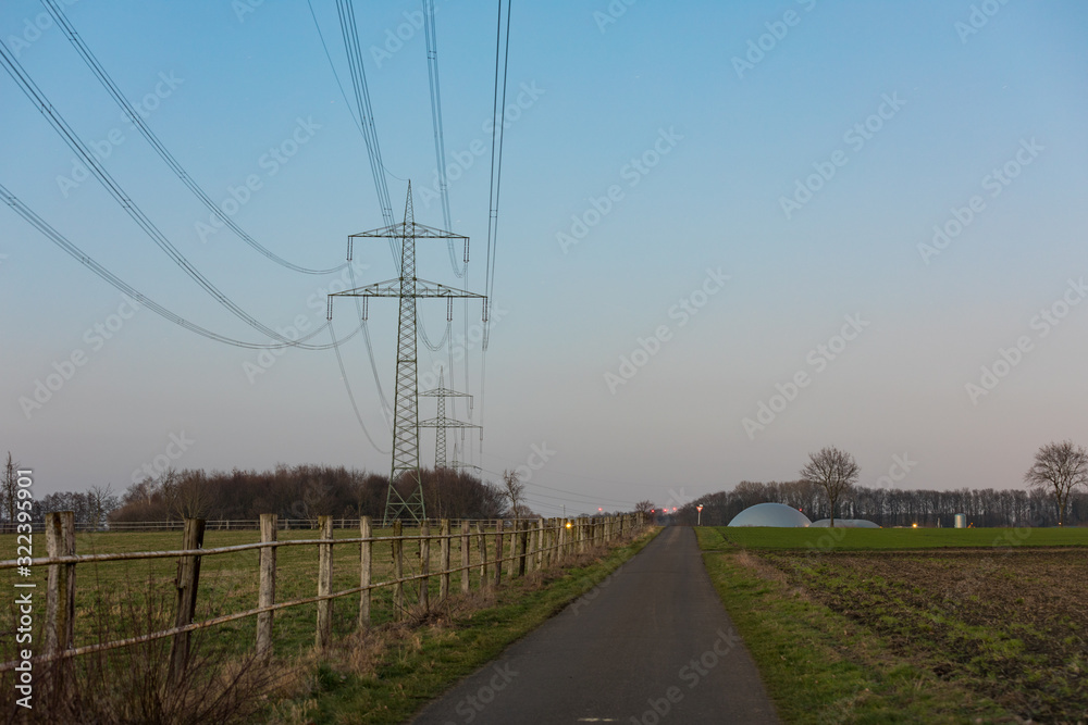 Hochspannungsleitung, Strom, Deutschland