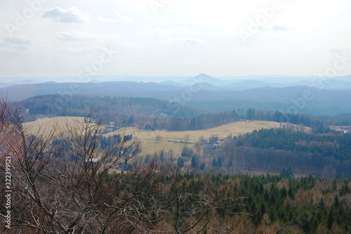 Spring in the Czech mountains