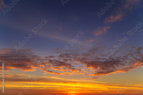 Panorama sea sunset ocean sunrise seascape © Emoji Smileys People