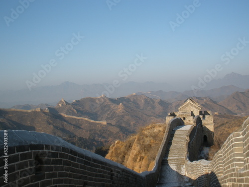 chinees wall in winter photo