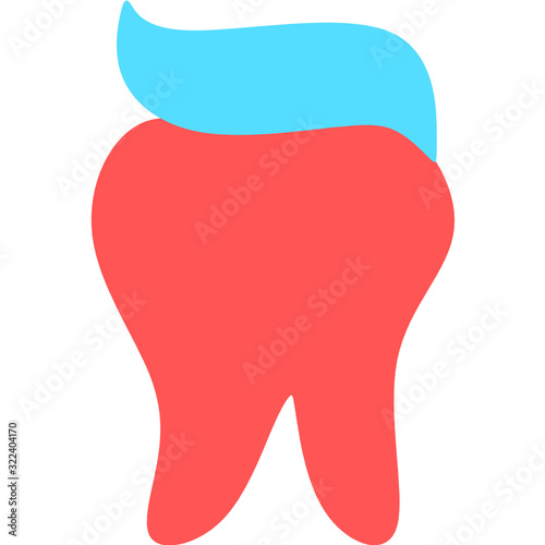 Dental Logo Design. Creative Dentist Logo. Dental Clinic Creative Company Vector Logo. Dental logo and symbol template vector icon app. Tooth icon. Dentist stomatology medical doctor Logotype concept