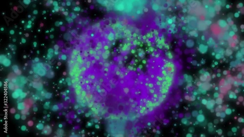 Abstract dots background