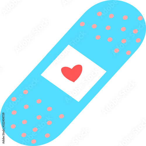  medical plaster icon, plaster icon. vector bandage, health adhesive care. Medical adhesive tape plaster. Illustration of medical tape, plaster, protection and care. injury tape plaster flat design