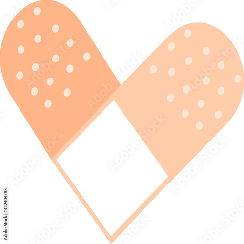  medical plaster icon, plaster icon. vector bandage, health adhesive care. Medical adhesive tape plaster. Illustration of medical tape, plaster, protection and care. injury tape plaster flat design