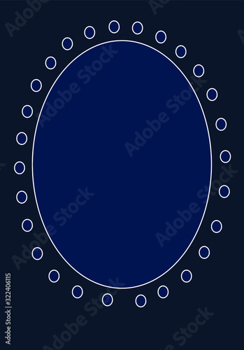 Vector business template for flyer, catalog, report, brochure. Abstract clean geometric design. EPS 10. A4
