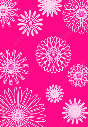 Seamless pattern. Beautiful blooming realistic isolated flowers. Vintage background fabric. Carnation clove Heliotrope wildflowers. Wallpaper baroque. Drawing engraving. Vector victorian illustration.
