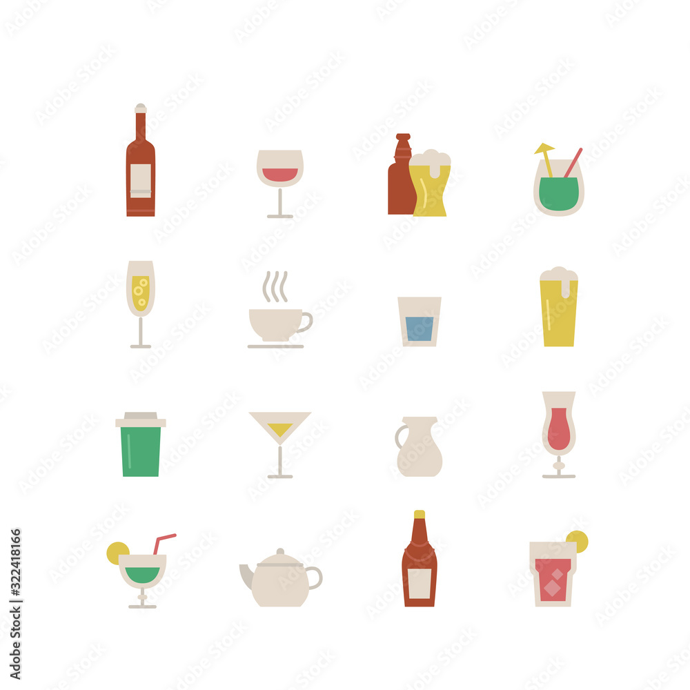 DRINK ICON SET DRINK ICON SET