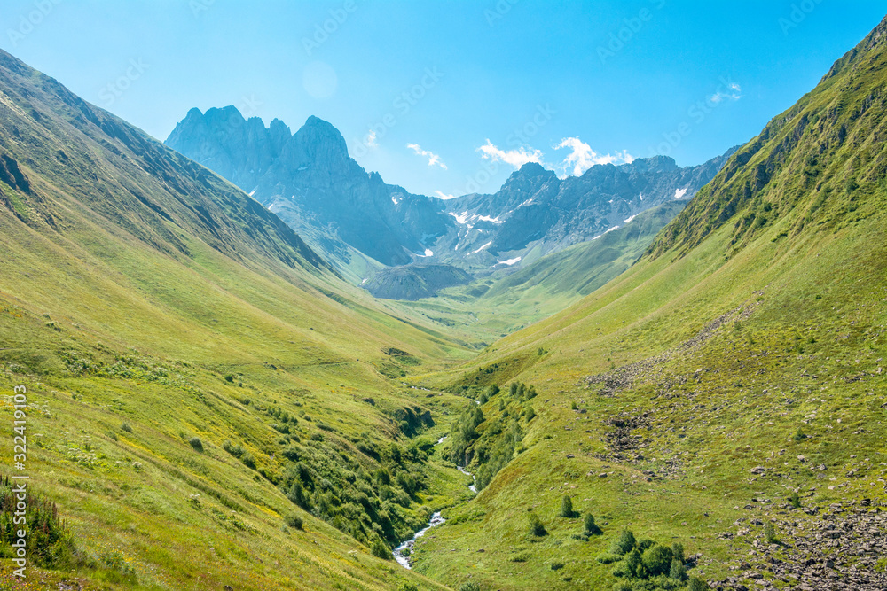 Naklejka premium juta tal in georgien