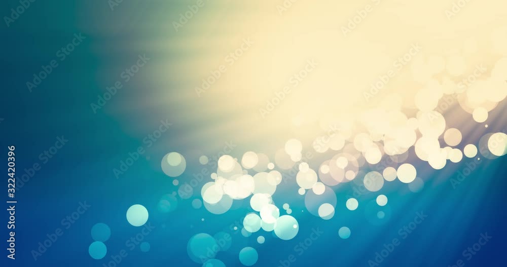 Abstract colorful bokeh animation loop