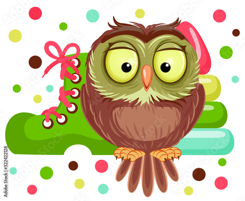 Owl with Wooden Toys Kids Montessori Educational Toys Children Wooden Toys Toddler Lacing Shoes Early Education