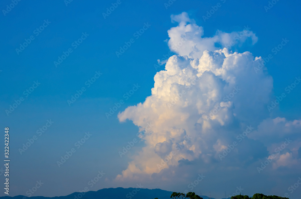積乱雲・夏の空 積乱雲・夏の空
