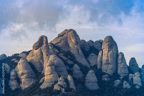 Montserrat mountains landscape photo