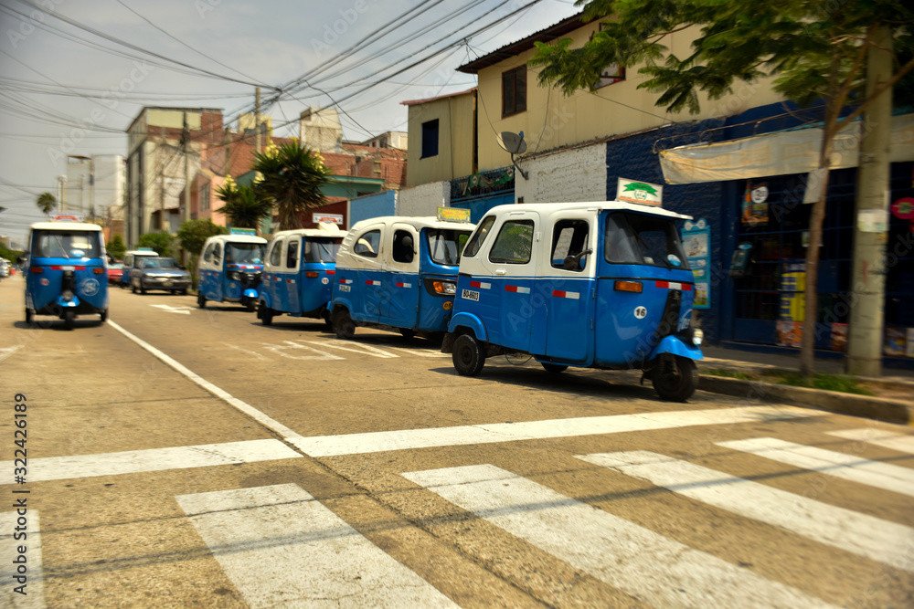 peruvian auto rickshaw  taxi