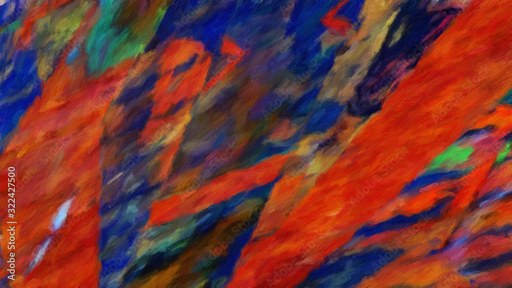 Psychedelic visual art abstract design pattern background, good for decorate banner, flyer, textile and fabric, canvas and paper print, craft hand drawn texture template, surreal form in bright colors
