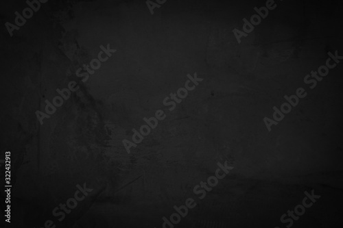 Old texture black background. Grunge texture. Dark wallpaper.