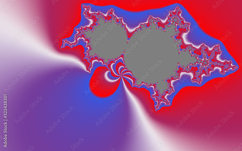 Red blue abstract red background with hearts Red blue abstract red background with hearts