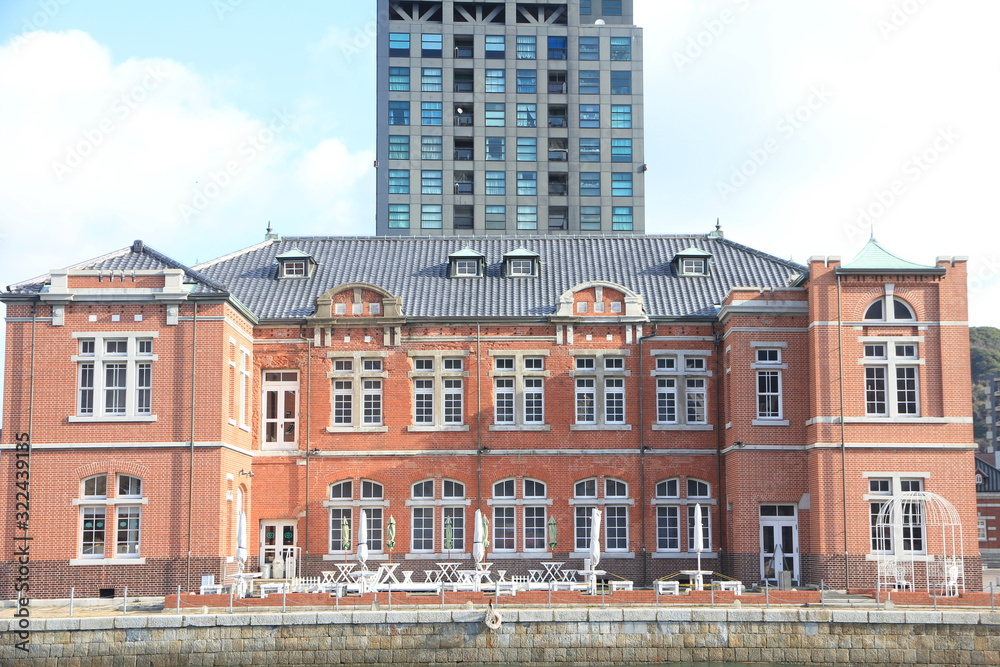 Obraz premium Former Moji Customs Building in Kitakyushu, Japan