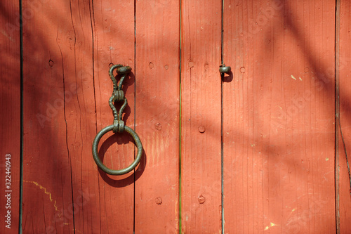 Doorknob of korean traditional door 