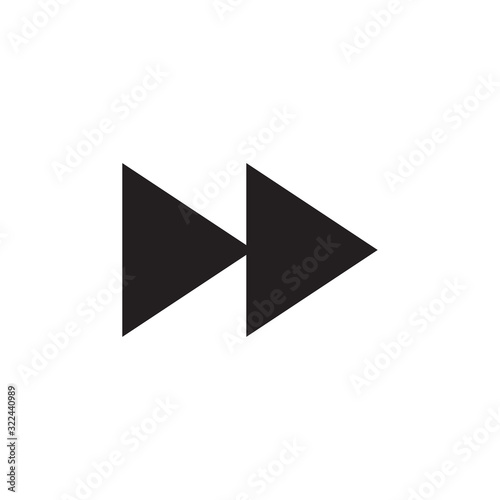 Free Download next arrow icon design vector logo template EPS 10 - GFXLoad