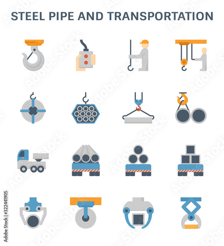 steel pipe icon