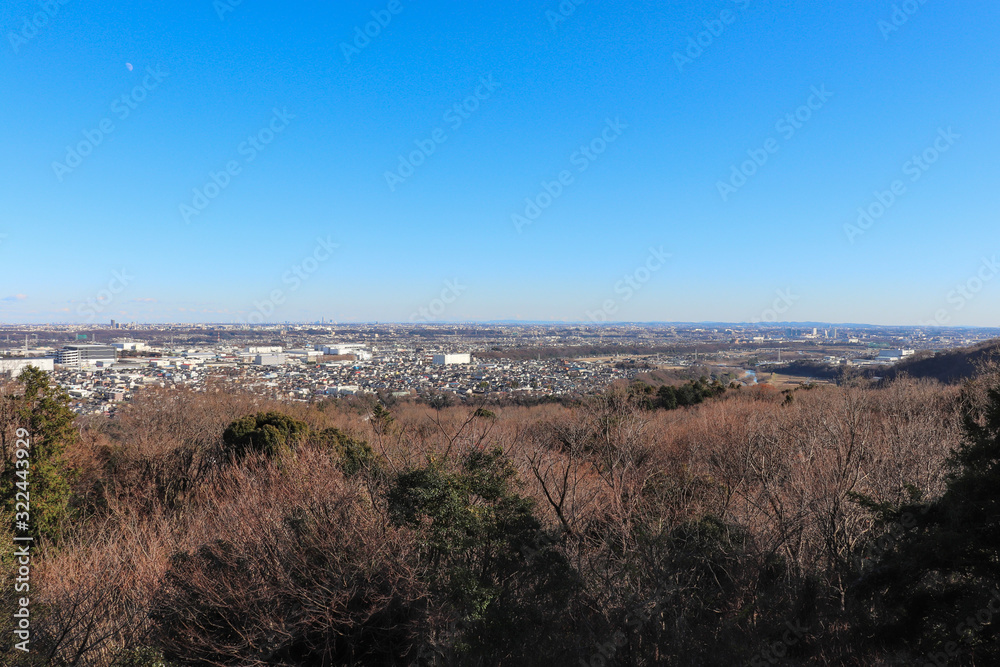 八菅山からの眺望（神奈川県愛川町）