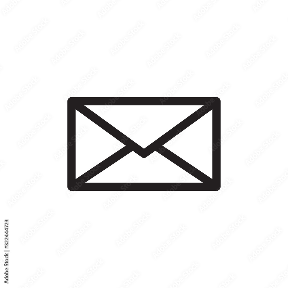 envelope icon design vector logo template EPS 10