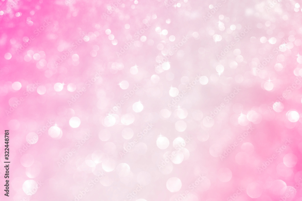 Abstract background with soft pink blurred bokeh Abstract background with soft pink blurred bokeh
