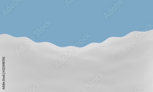 Milk splash and pouring on blue background. Liquid milk drop flows like waves. Natural dairy healthy products. Yogurt or cream.