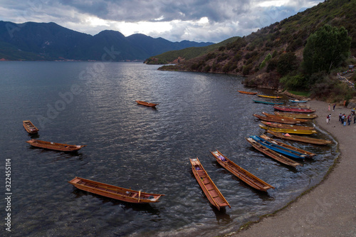 Liangshan prefecture, sichuan province, China: lugu lake photo