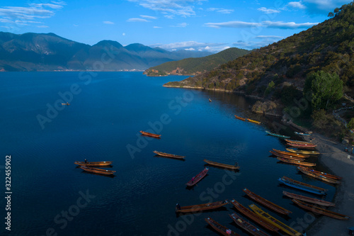 Liangshan prefecture, sichuan province, China: lugu lake photo