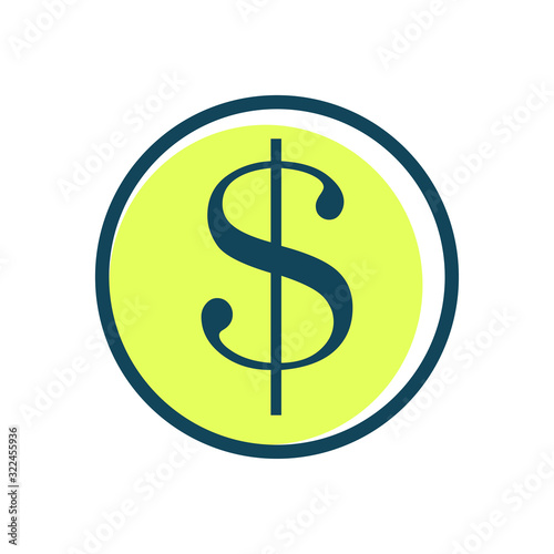Dollar symbol icon