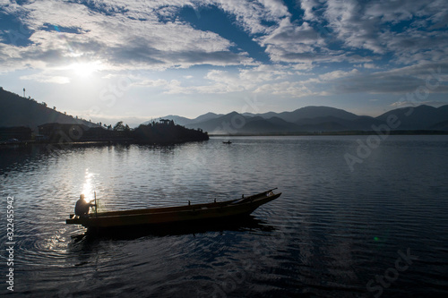 Liangshan prefecture, sichuan province, China: lugu lake © Jinghua