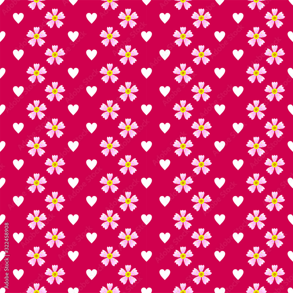 seamless pattern with flowers seamless pattern with flowers