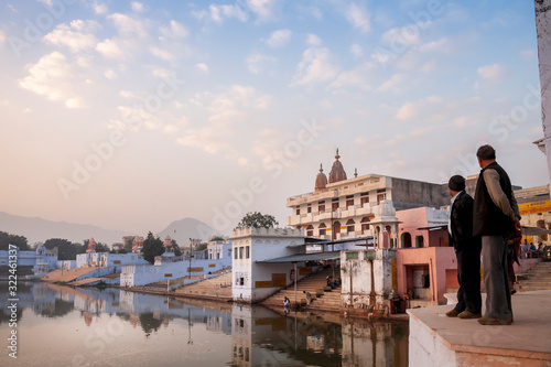 the holy city of Pushkar in India © SearchingForSatori