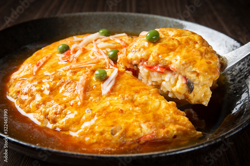 Принти на полотні 天津飯