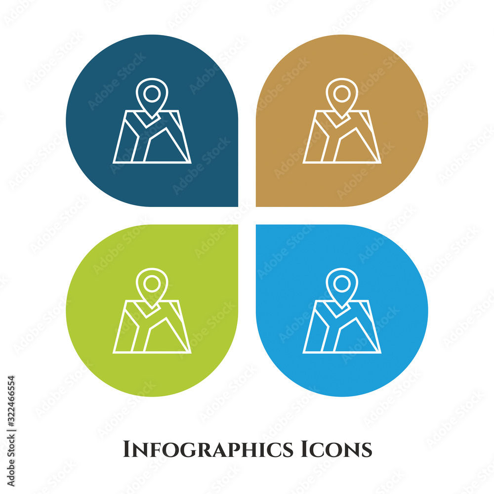 Map Location Find Vector Illustration icon for all purpose. Isolated on 4 different backgrounds. Map Location Find Vector Illustration icon for all purpose. Isolated on 4 different backgrounds.