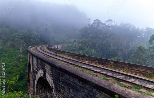 Demodara Nine Arch Bridge Ceylon Sri Lanka