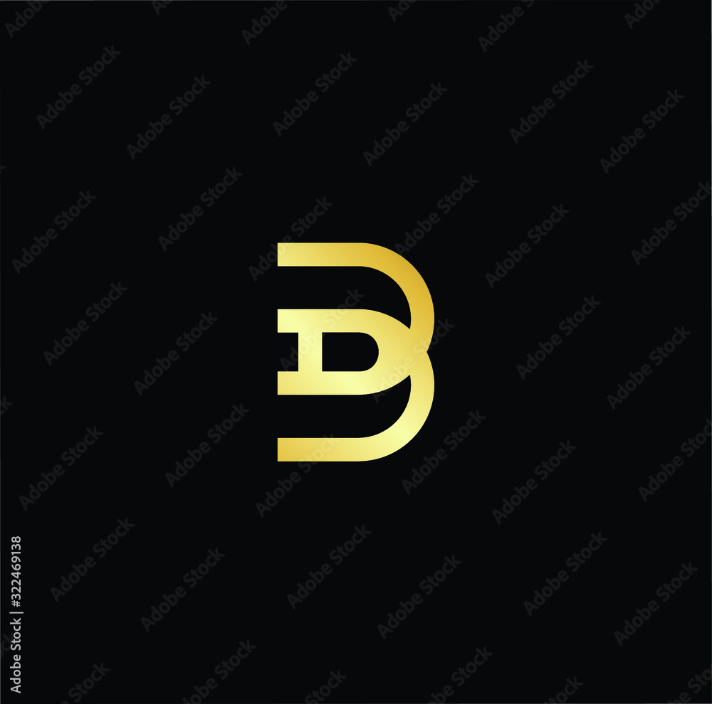 Outstanding professional elegant trendy awesome artistic black and gold color B BA AB initial based Alphabet icon logo. Outstanding professional elegant trendy awesome artistic black and gold color B BA AB initial based Alphabet icon logo.