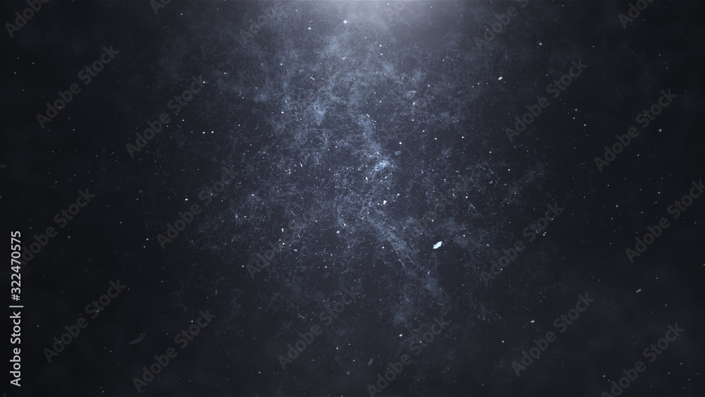 Abstract Dark Wall Fractal noise Light Gradient Background.