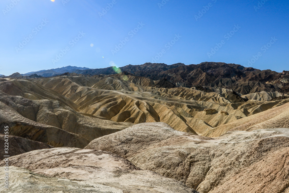 Amazing Landscapes in the Death Valley Sands, California, USA