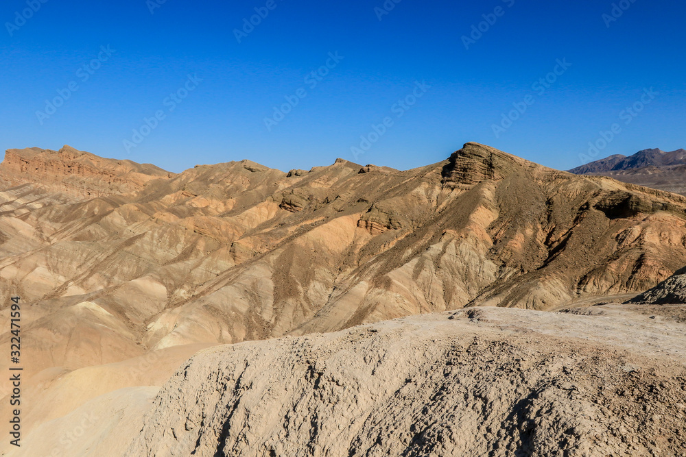 Amazing Landscapes in the Death Valley Sands, California, USA