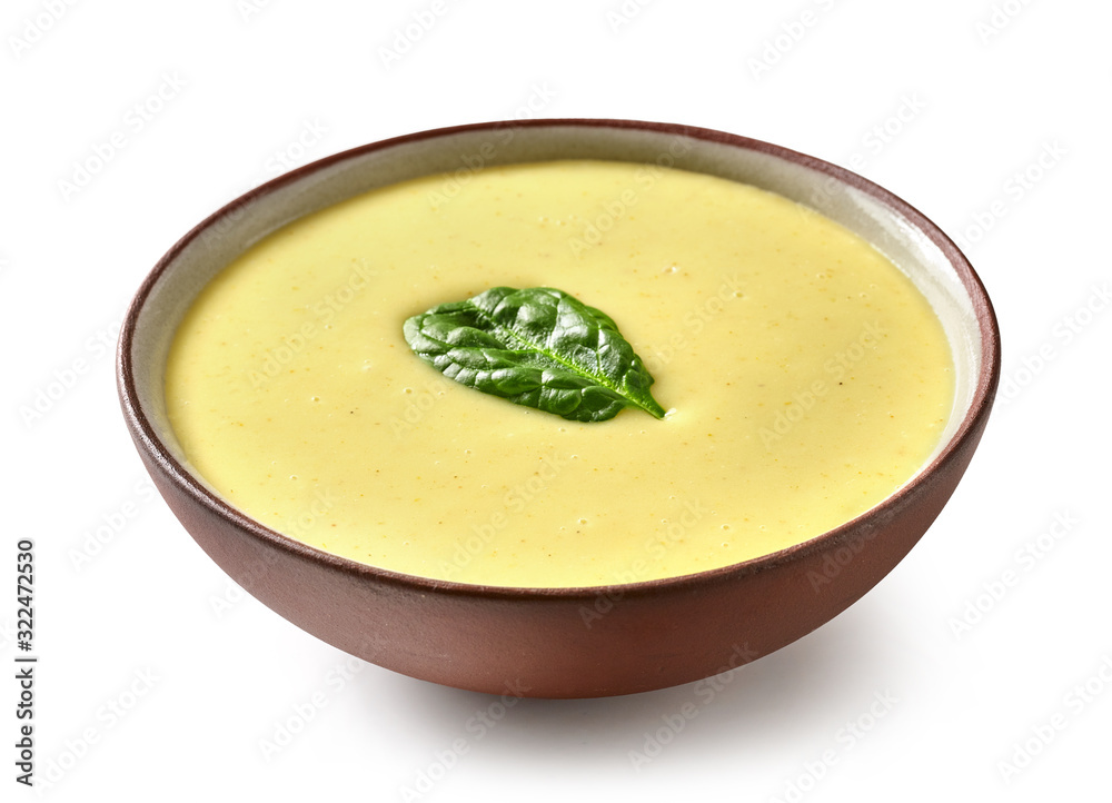 bowl of vegetable cream soup bowl of vegetable cream soup