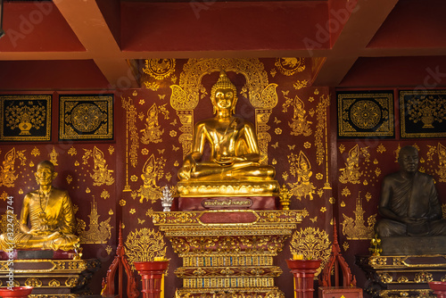 Chiang Mai , Thailand - January, 18, 2020 : Dok Kham Temple in Chiang Mai Thailand.